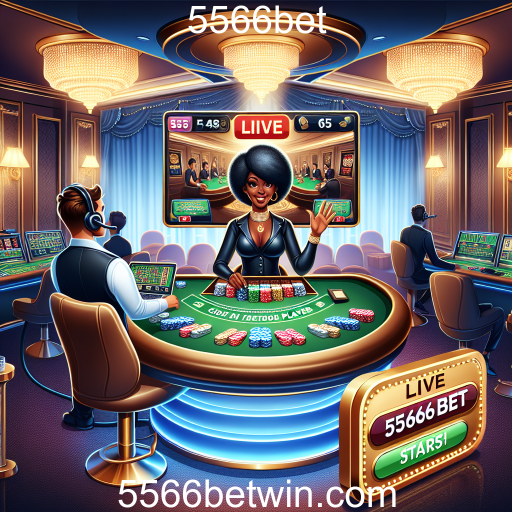 Experiência Imersiva de Jogos ao Vivo na 5566bet